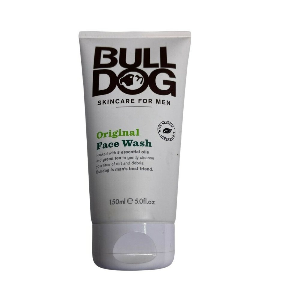 Bulldog Skincare for Men Natural Skincare Original Face Wash For Men, 5 fl Oz